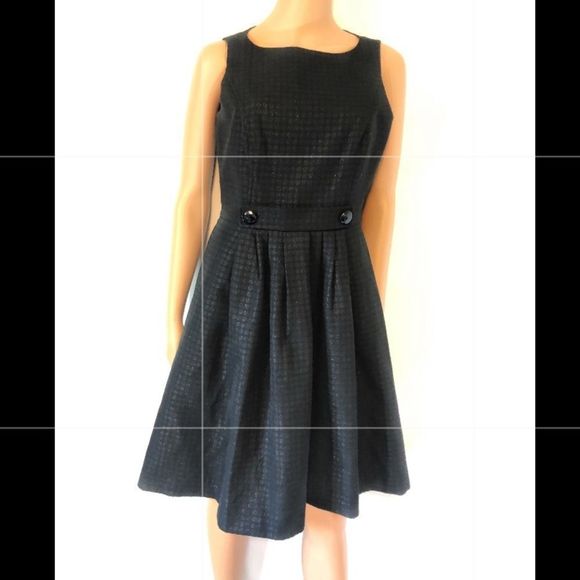 Jessica Howard Black Flare Dress - Picture 2 of 10